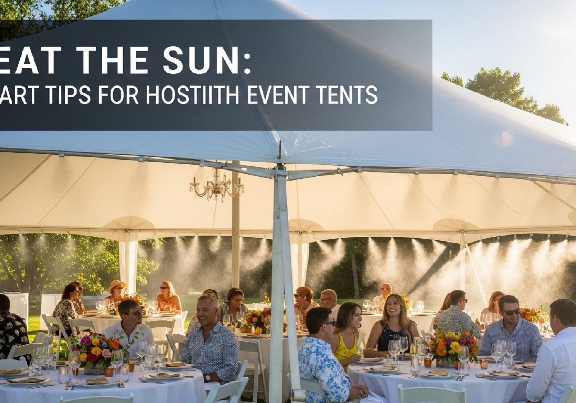 Beat the Sun: Smart Tips for Hosting with Event Tents