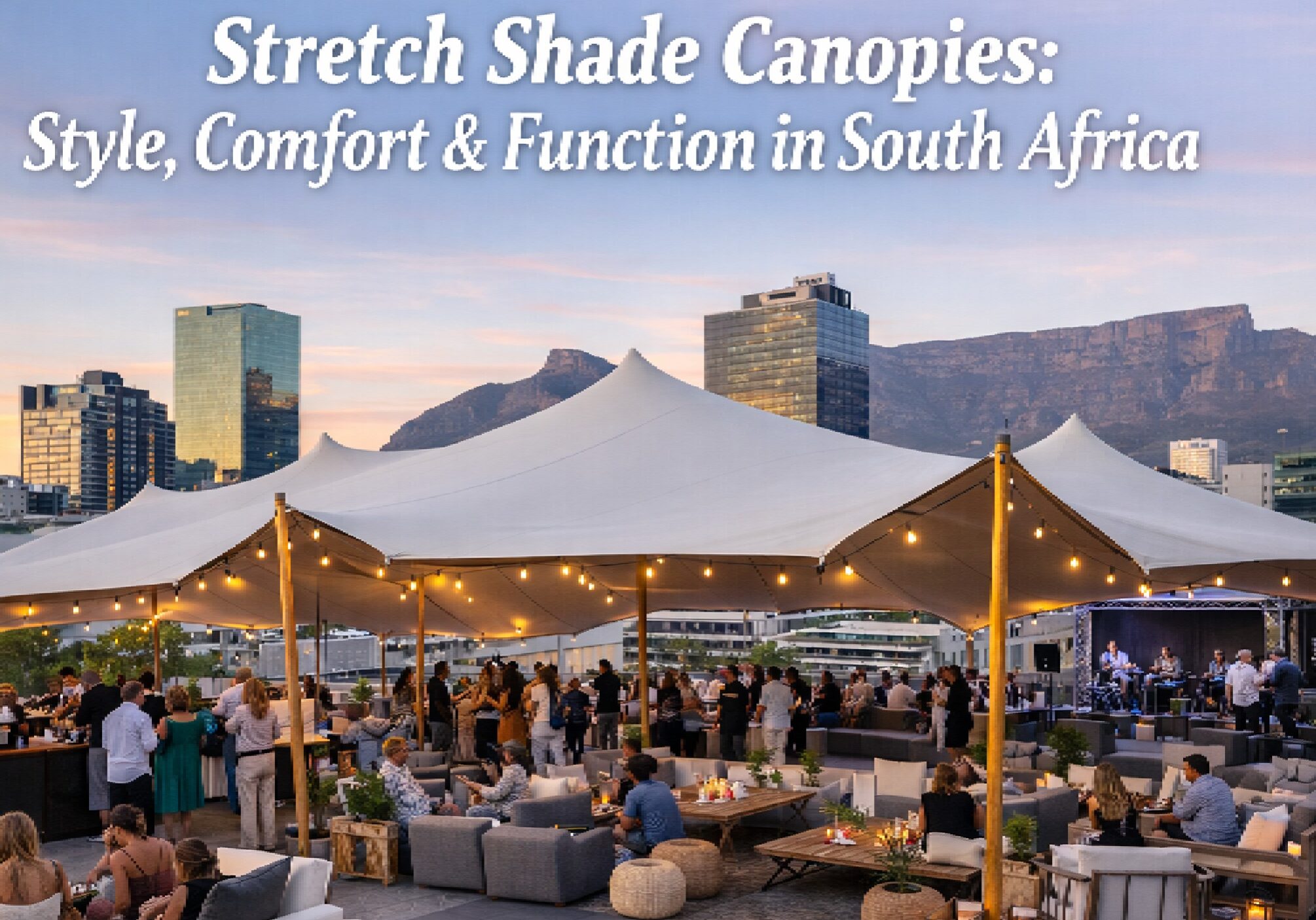 Stretch Shade Canopies