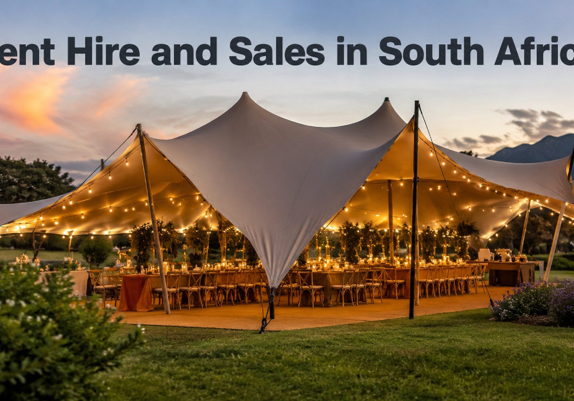 Tent Hire and Sales in South Africa